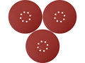 ROND SCHUURPAPIER MET Klittenband 225 MM P60 VOOR YT-82340, YT-82350 / 3 ST.